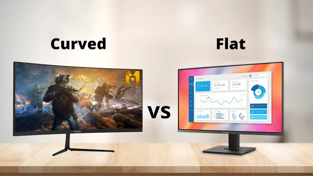 Using Curved Screen Portrait For Programming Curved vs Flat Monitors: Exploring the Pros and Cons – PRISM+ Malaysia