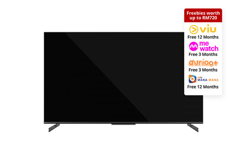 PRISM+ U55 QD Mini-LED 4K AI Google TV