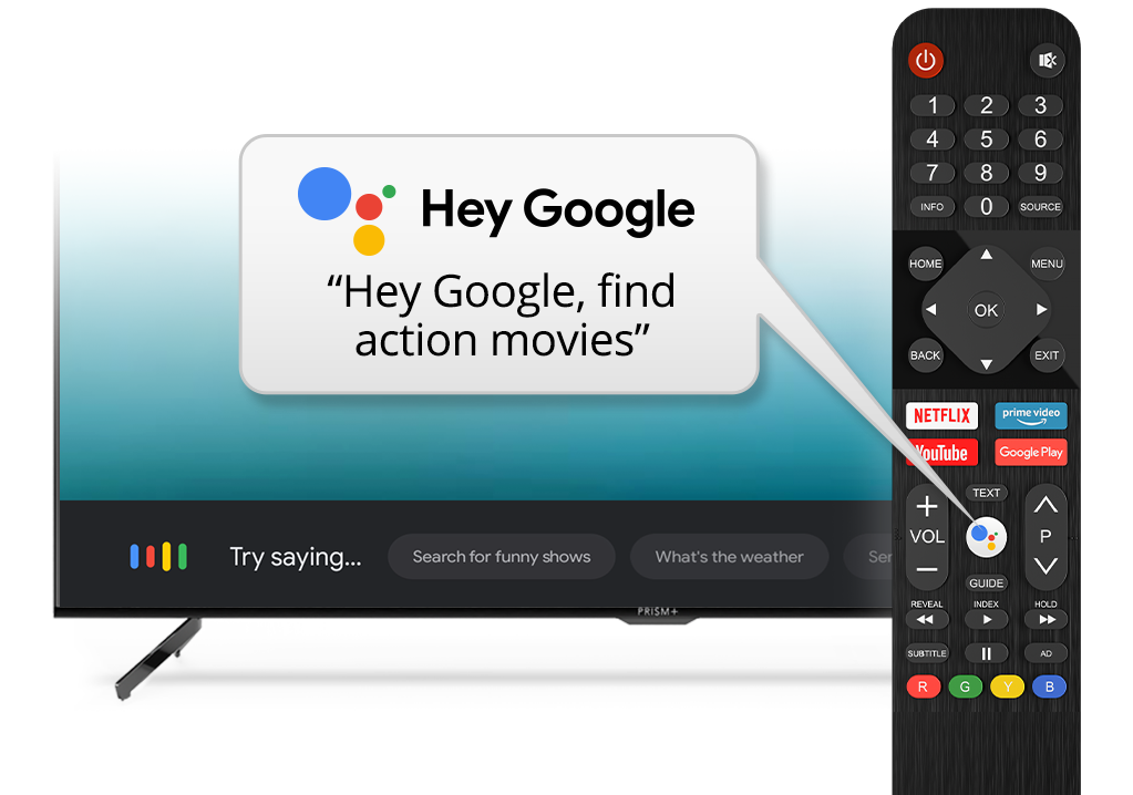 Android Tv Remote Control Android TV Remote Control – PRISM+ Malaysia